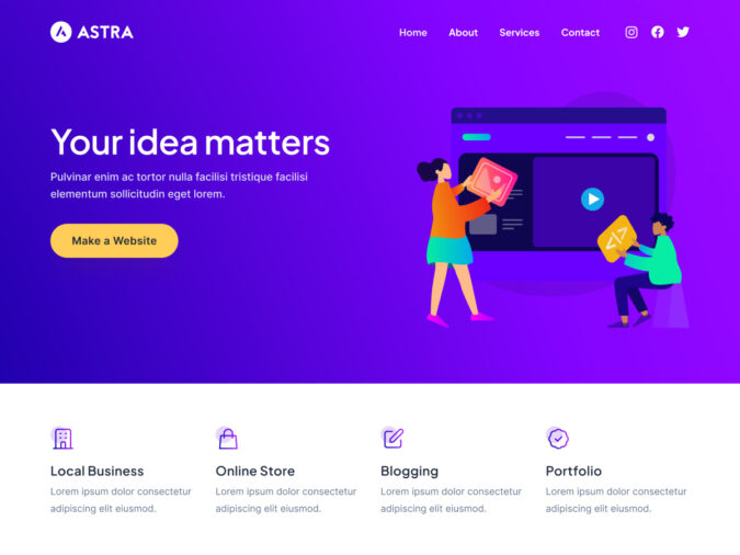 Review Tema Astra WordPress: Solusi Ringan & Cepat untuk Website Profesional yang Mudah Dikembangkan